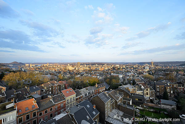 Liège - panorama depuis Saint-Gilles